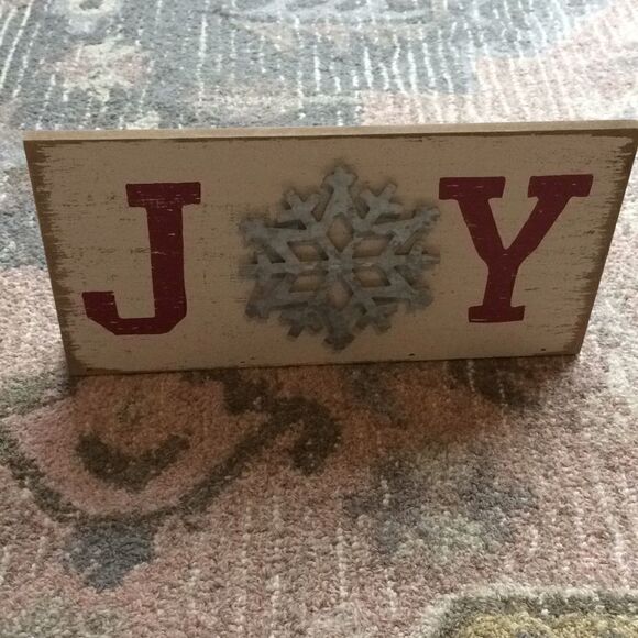 Hallmark  JOY  plaque - Picture 9 of 9